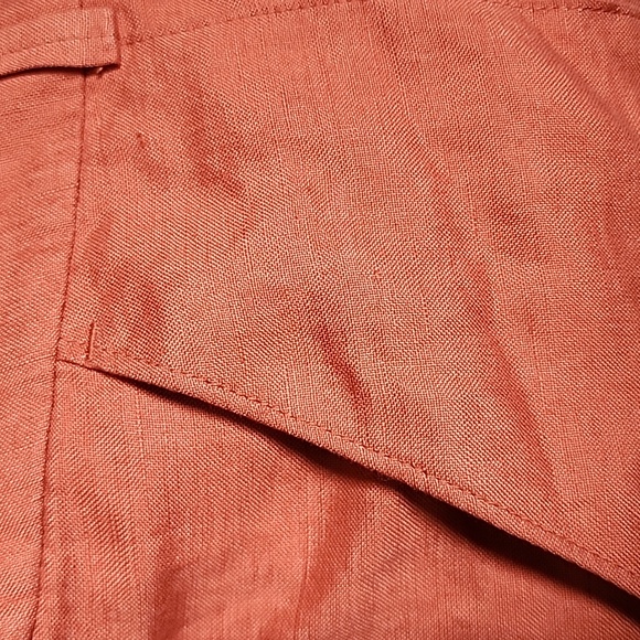 LOFT ORANGE SHORT/ SIZE 4 - Picture 13 of 13